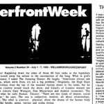 Waterfront Week, July 1st, 1993.